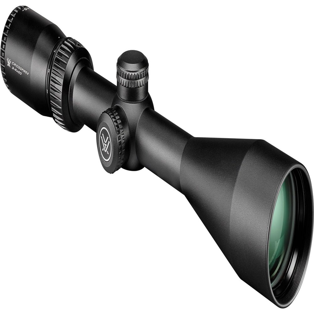 Vortex Optics Crossfire II 3-9x50 Second Focal Plane, 1-inch Tube Riflescope - Straight-Wall BDC Reticle