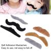 6 Pcs Self Adhesive Mustache Novelty Halloween Mustache Individualized Costume Fake Beard Stickers for Masquerade Party and Performance view 2