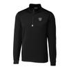 Cutter & Buck Men's Black Las Vegas Raiders Big & Tall Traverse Half-Zip Pullover Jacket view 1