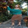 Women's Modest Skirted Capri Pants with 2 Pockets Workout Knee Length Skort Cropped Leggings bk m Black view 3