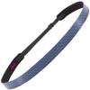Hipsy Regular Size, Women's Adjustable No Slip Skinny Tech Sport Headband 5-Pack (Navy Tech 5pk) view 3