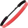 Hipsy Regular Size, Women's Adjustable No Slip Skinny Tech Sport Headband 5-Pack (Red Tech 5pk) view 3