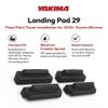 Yakima Custom Landing Pad 29, Fixed Point Tower Installation Mounts for Flush Rail Rooftops, Rack Mount Compatible with 2010 or Later Toyota 4Runner view 2