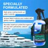 Boat Cleaner Wax - Ceramic Sio2 Sealant & Boat Ceramic Coating Spray, Exterior Boat Cleaner - Water Spot Remover, Boat UV Protectant Spray & Marine Wax for Boats to get a Glossy Shine - AquaDoc 16oz view 2