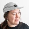 Tillak Wallowa Camp Hat, Lightweight Nylon 5 Panel Cap with Snap Closure (Light Grey) view 2