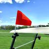 Caddie Buddy Orange Safety Flag for Golf Cart view 1