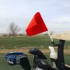 Caddie Buddy Orange Safety Flag for Golf Cart view 2