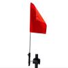Caddie Buddy Orange Safety Flag for Golf Cart view 3