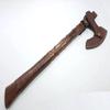 Custom Handmade High Carbon Steel Axe Viking Axe with Leather Sheath. view 4