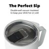 MiiR Camp Cup, 12oz - Double Wall Vacuum Insulated, Stainless Steel with Splash-Proof Slide Lid view 3