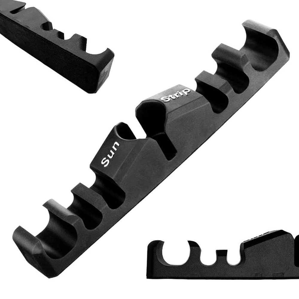 SunStrip by RigStrips | Magnetic Multi-Functional Fishing Rod Holder | Firearm Holder | Bike Holder for The Side of Your Vehicle for Paint and Gear Protection