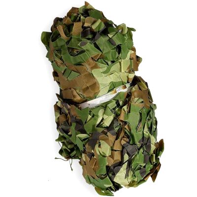 Customizable Jungle Camouflage net, Military Sunscreen Camo Netting, Outdoor Camping, Hunting, Party, car Cover, Viewing. (Size : 510M/16.533FT)