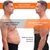 XMXM Men's High Waisted Shapewear Compression Tummy Control Shorts Boxer Briefs Body Shaper Long Leg Underwear (Color : White, Size : Small) view 3