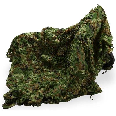 BcofoA Military Camouflage net, Outdoor Sunscreen net, Garden Decoration, Jungle Camping and Hunting, Light and Durable, with mesh. (Size : 34M/9.913.2FT)