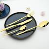 Silverware Set, 24Pcs Mirror Cutlery Set Knife Fork Spoons Dinner Tableware Stainless Steel Set Dinnerware Kitchen Home Flatware Silverware Set BY ZZYY (Color : Rose) view 3