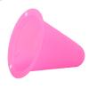 DAIHUI Skating Pulley Sports Obstacle Pile Outdoor Games Cone Obstacle Pile Set for Training Football(Pink) view 4