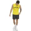 DKNY Men's Sleeveless Quick Dry 40+ Protection UPF Active Top, Yellow, X-Large view 1