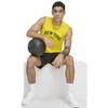 DKNY Men's Sleeveless Quick Dry 40+ Protection UPF Active Top, Yellow, X-Large view 2