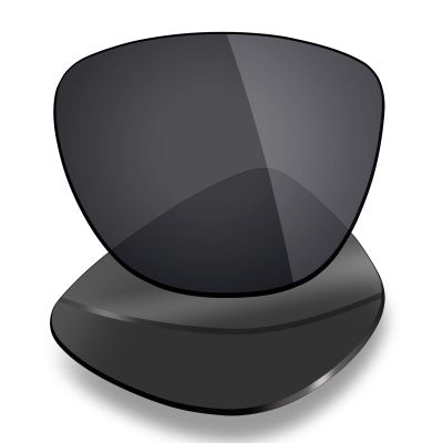 Mryok Polarized Replacement Lenses for Oakley Fringe OO9124 - Stealth Black