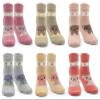 Zestonie Big Girls Winter Socks Kids Warm Socks Thicken Terry Thermal Crew Socks for Girls 6 Pairs 8-10 Years view 1
