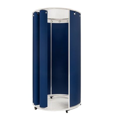 Portable Shower Tent Locker Room With Pulley Movable Fitting Room Stainless Steel Frame Is Hard, Corrosion, No Fading Thickened Covering Cloth Protection Privacy Live Room, Clothing Store Locker Room