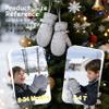Urban Virgin Infant Baby Toddler Kids Winter Mittnes Lined Fleece Warm Waterproof Ski Snow Gloves For Boys Girls Grey Dino 2-4 T view 2