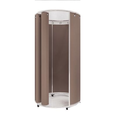 Portable Shower Tent Locker Room With Pulley Movable Fitting Room Stainless Steel Frame Is Hard, Corrosion, No Fading Thickened Covering Cloth Protection Privacy Live Room, Clothing Store Locker Room