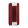 Portable Shower Tent Locker Room With Pulley Movable Fitting Room Stainless Steel Frame Is Hard, Corrosion, No Fading Thickened Covering Cloth Protection Privacy Live Room, Clothing Store Locker Room view 1
