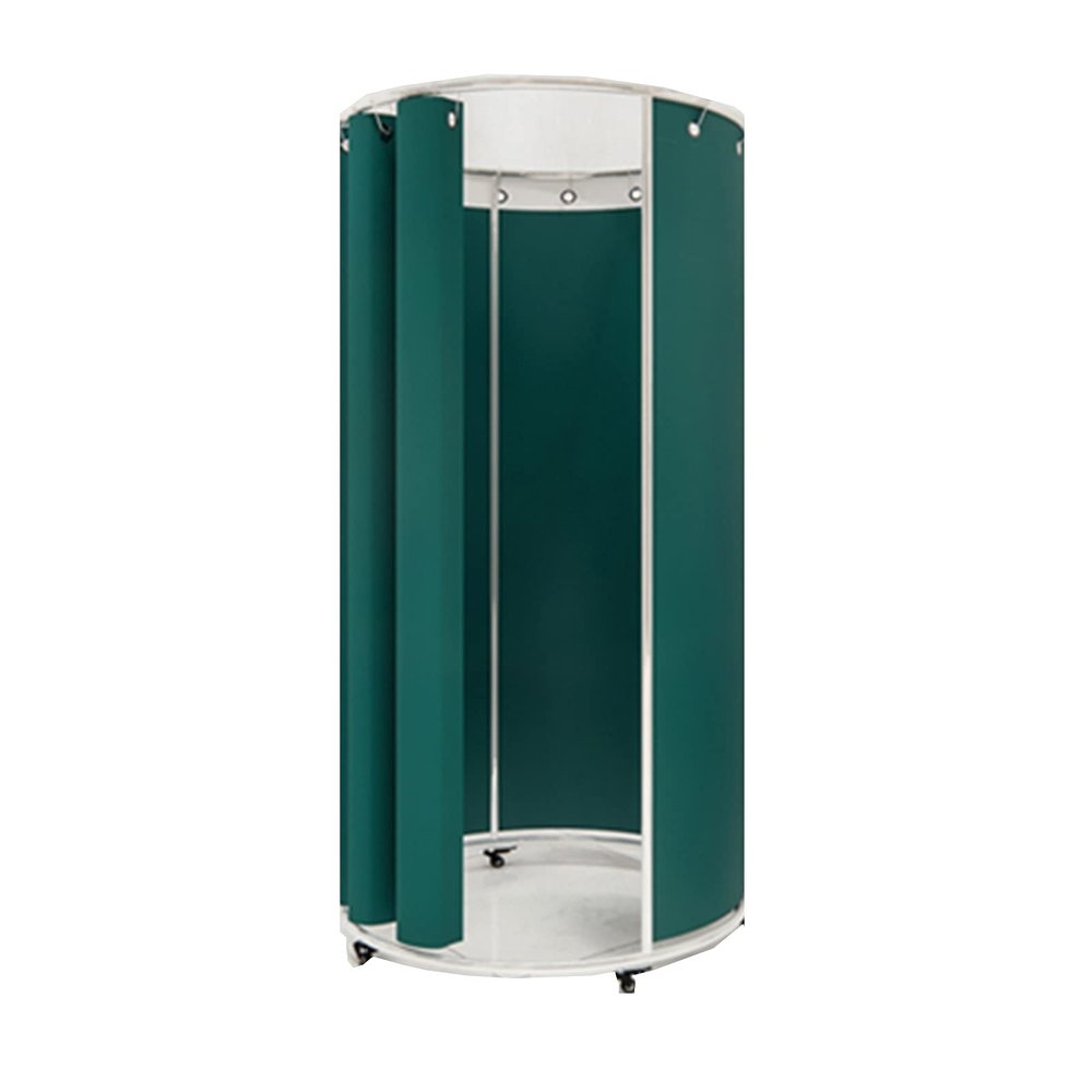 Portable Shower Tent Locker Room With Pulley Movable Fitting Room Stainless Steel Frame Is Hard, Corrosion, No Fading Thickened Covering Cloth Protection Privacy Live Room, Clothing Store Locker Room