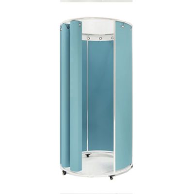 Portable Shower Tent Locker Room With Pulley Movable Fitting Room Stainless Steel Frame Is Hard, Corrosion, No Fading Thickened Covering Cloth Protection Privacy Live Room, Clothing Store Locker Room