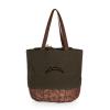 PICNIC TIME Los Angeles Chargers Coronado Canvas and Willow Basket Tote view 2