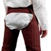 THE MEDIEVALS Lagging Thick Padded Chausses Lower Under Gambeson Hauberk SCA Armor, Brown - Medium view 2