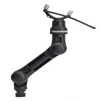 RAILBLAZA Trolling Motor Support XL Adjustable Kayak & Boat Motor Support Mount with Tool-Free Locking Strap, Reinforced Design for Large Motors & Marine Use
