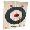 Large 2-Ring Painted Frameless Axe and Knife Throwing Target view 1