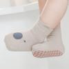 BEHELE Baby Non Slip Sock Toddler Non-Skid Ankle Socks with Grips Anti-Slip Crew Cotton Socks for Infants Toddlers Girls Boys (0-12 Months) view 3