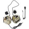 Outdoor Airsoft Shooting Combat Fast Helmet Wing Rail Side Rail Mount Tactical Headset - Tree with Noise Reduction Function view 1