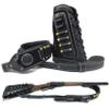 Leather Rifles Shell Holder .30-06 .45-70 .357, .410GA Buttstock with Hunting Cartridge Sling Straps Remington (Black Set) view 1