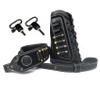 Leather Rifles Shell Holder .30-06 .45-70 .357, .410GA Buttstock with Hunting Cartridge Sling Straps Remington (Black Set) view 2
