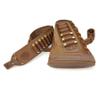 Leather Rifles Shell Holder .30-06 .45-70 .357, .410GA Buttstock with Hunting Cartridge Sling Straps Remington (Brown Set) view 3