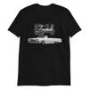 1964 Chevy Impala 2 Door Convertible Lowrider Classic Car Short-Sleeve Unisex T-Shirt Black view 1