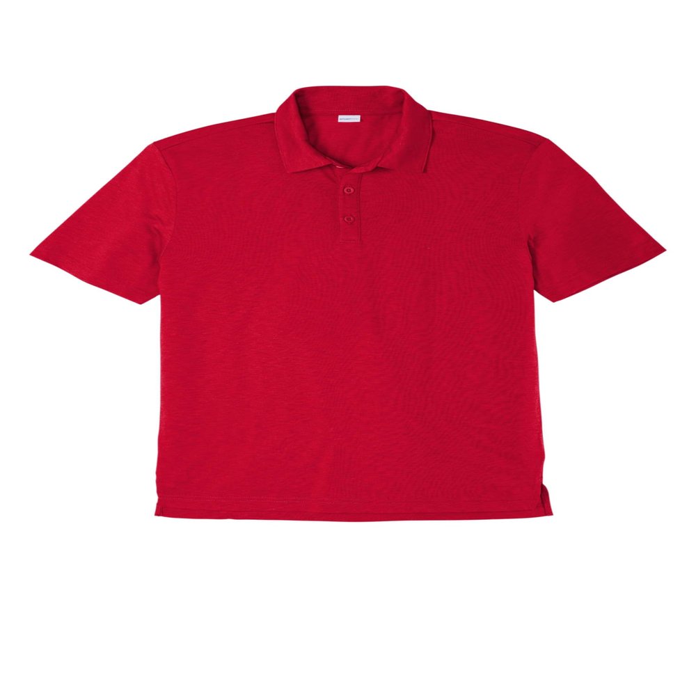 SPORT-TEK Women's PosiCharge Strive Polo Deep Red