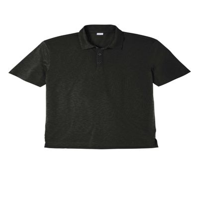 SPORT-TEK Unisex PosiCharge Strive Polo Black