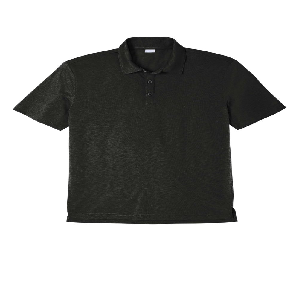 SPORT-TEK Unisex PosiCharge Strive Polo Black