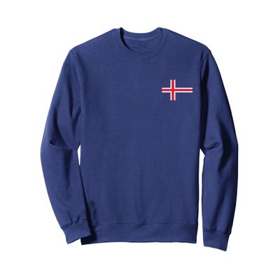 Iceland Flag Cool Fni sland Icelandic Men Women Sweatshirt