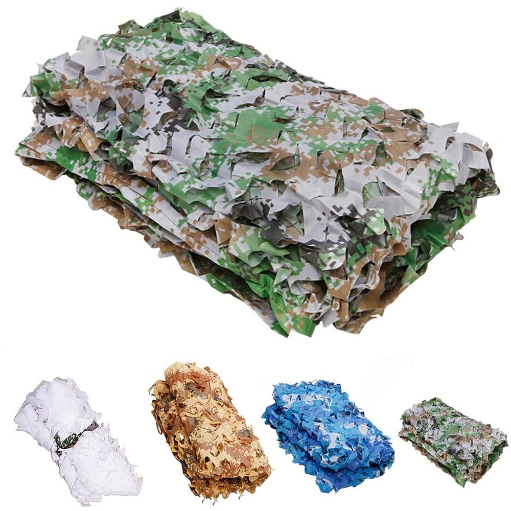 Customized Camouflage nets, Military Sunscreen Camo Netting, Outdoor Activities Decoration, Camping Hunting, (Size : 33M/9.99.9FT)