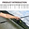 Feeder Fishing Rod Telescopic Spinning Casting Travel Rod3.0 3.3 3.6m Vara De Pesca Carp Feeder 60-180g Pole DaJiKan (Length : 3.6m 40 120g) view 2