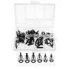 40Pcs/lot Fishing Rod Guides Set Tips Repair Kit DIY Rod Building Eye Rings Rod Guides DaJiKan view 4