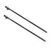 Carp Fishing Buzz Bars 20cm 30cm Fishing Rod Pod Holder Black Buzzer Bar for 2 Rods DaJiKan (Color : 2X BK350) view 1