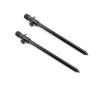 Carp Fishing Buzz Bars 20cm 30cm Fishing Rod Pod Holder Black Buzzer Bar for 2 Rods DaJiKan (Color : 2X BK325) view 1