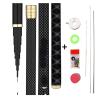 Carbon Fiber Telescopic Power Hand Pole Fishing Rod 2.7M-10M Travel Ultra Light Carp Fishing Rod Feeder DaJiKan (Color : Black, Length : 5.4m) view 2